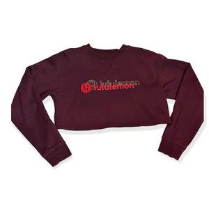Lululemon Women's All Yours Cropped Lunar New Year Size 4 Cassis Red Limited ed